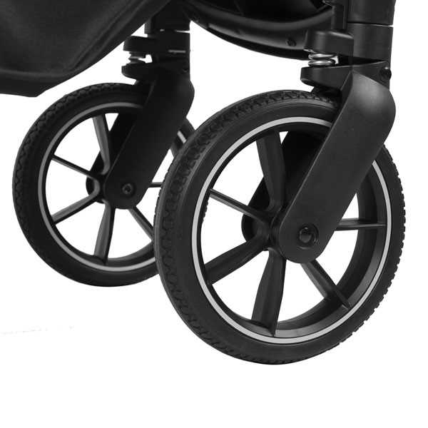 прогулочная коляска Indigo Epica Luxe (передние резиновые колеса)