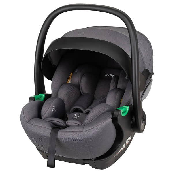 автолюлька indigo techno серая