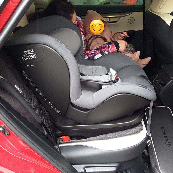 установка и проверка автокресла britax-roemer в Lexus