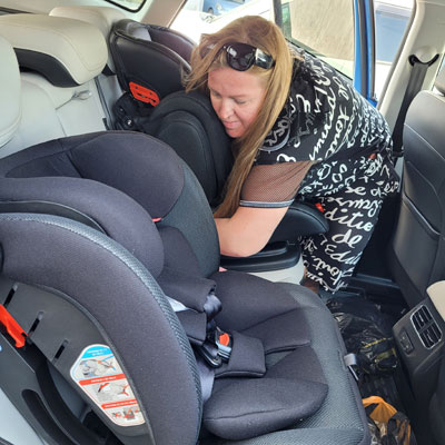 установка и проверка детских автокресел Новороссийск Вундеркинд