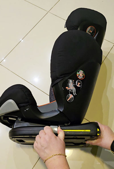 ремонт автокресла Maxi Cosi