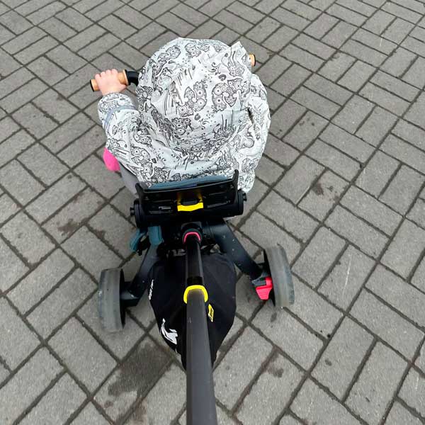 Велосипед Doona в Питере после ремонта