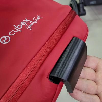 cybex priam: установлена новая кнопка регулировки наклона спинки | Cybex Priam: A new backrest tilt adjustment button has been installed.