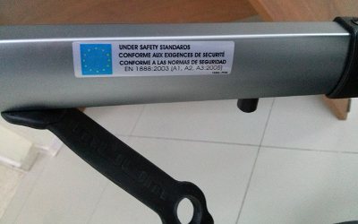 Ремонт коляски Jane Muum (заводской стикер 2)