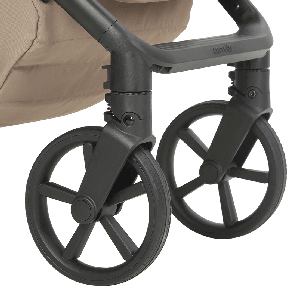 как работает амортизация передних колес (анимация)