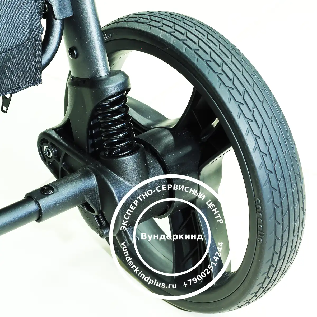 амортизация в коляске carrello bravo pu (задние амортизаторы) + протектор колеса