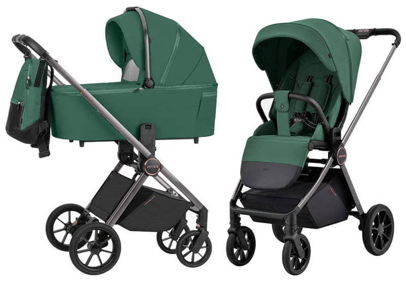 каррелло ультра зеленого цвета (люлька и прогулка)