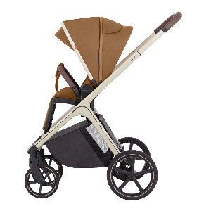 как складывается шасси коляски с прогулкой лицом к миру